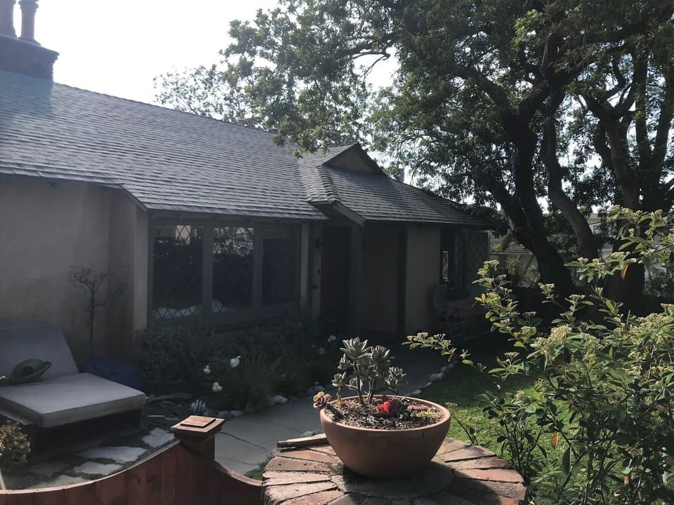 Front of residence