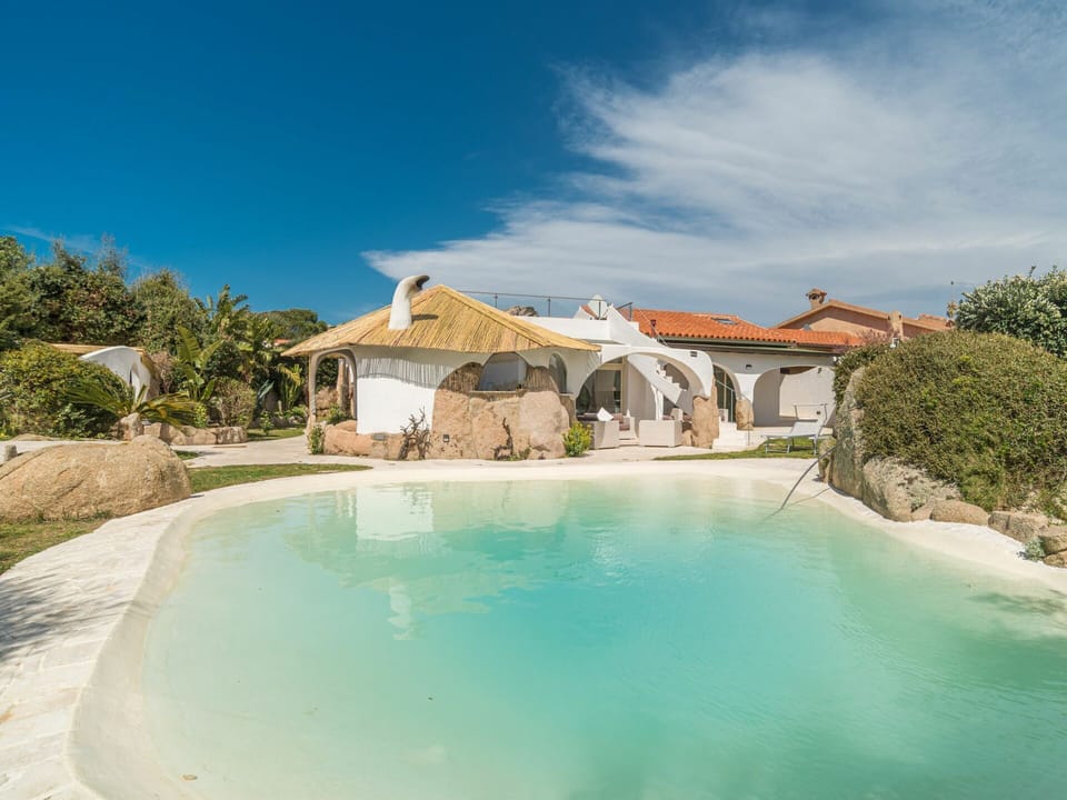 Water, Sky, Cloud, Building, Plant, Azure, Tree, Natural Landscape, House, Swimming Pool