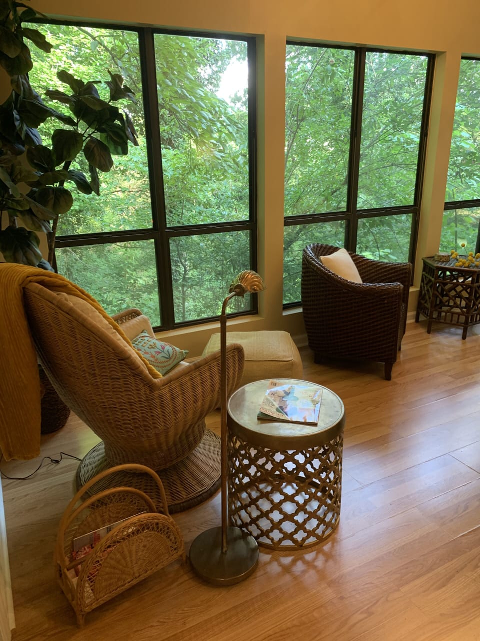 SUNROOM off master bedroom-so peaceful