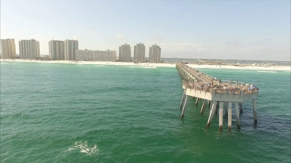 Longest fishing pier on the gulf. 