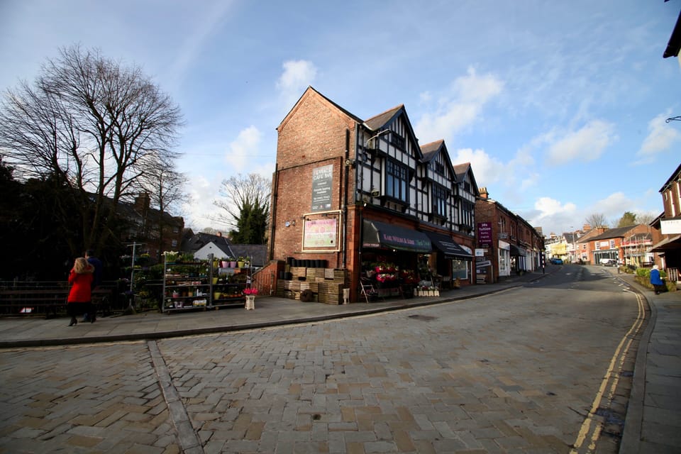 Lymm village centre