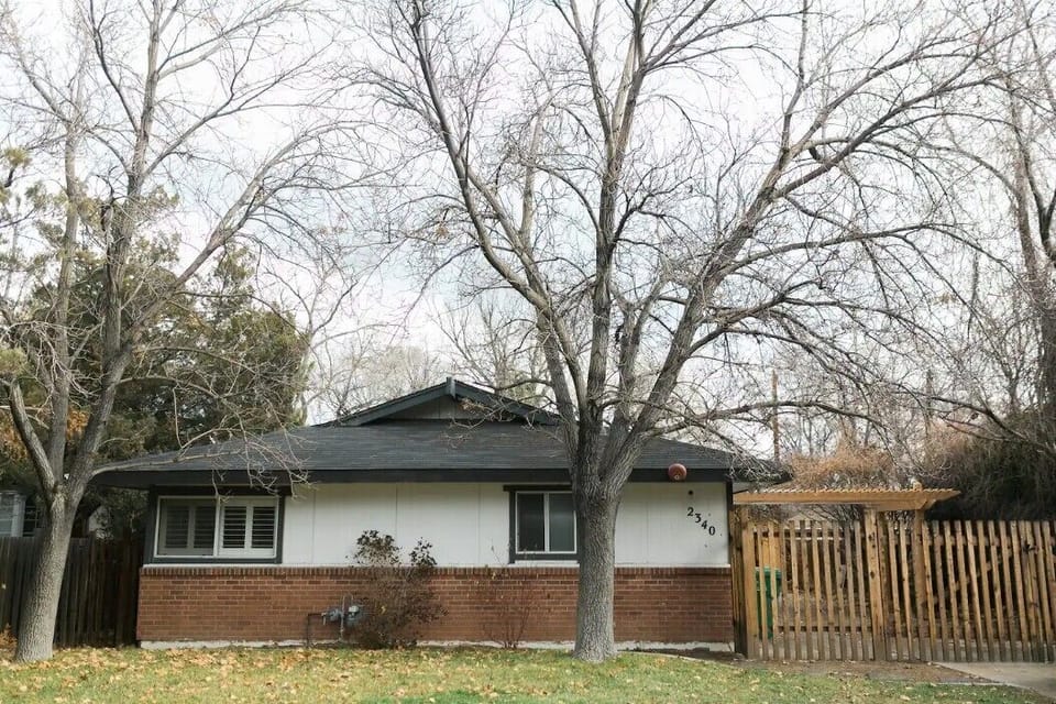 Front of house 