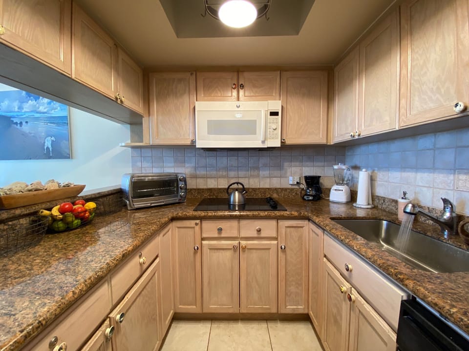 GRANITE, MICROWAVE/CONVECTION, STOVE, DISHWASHER, FULLY EQUIPPED
