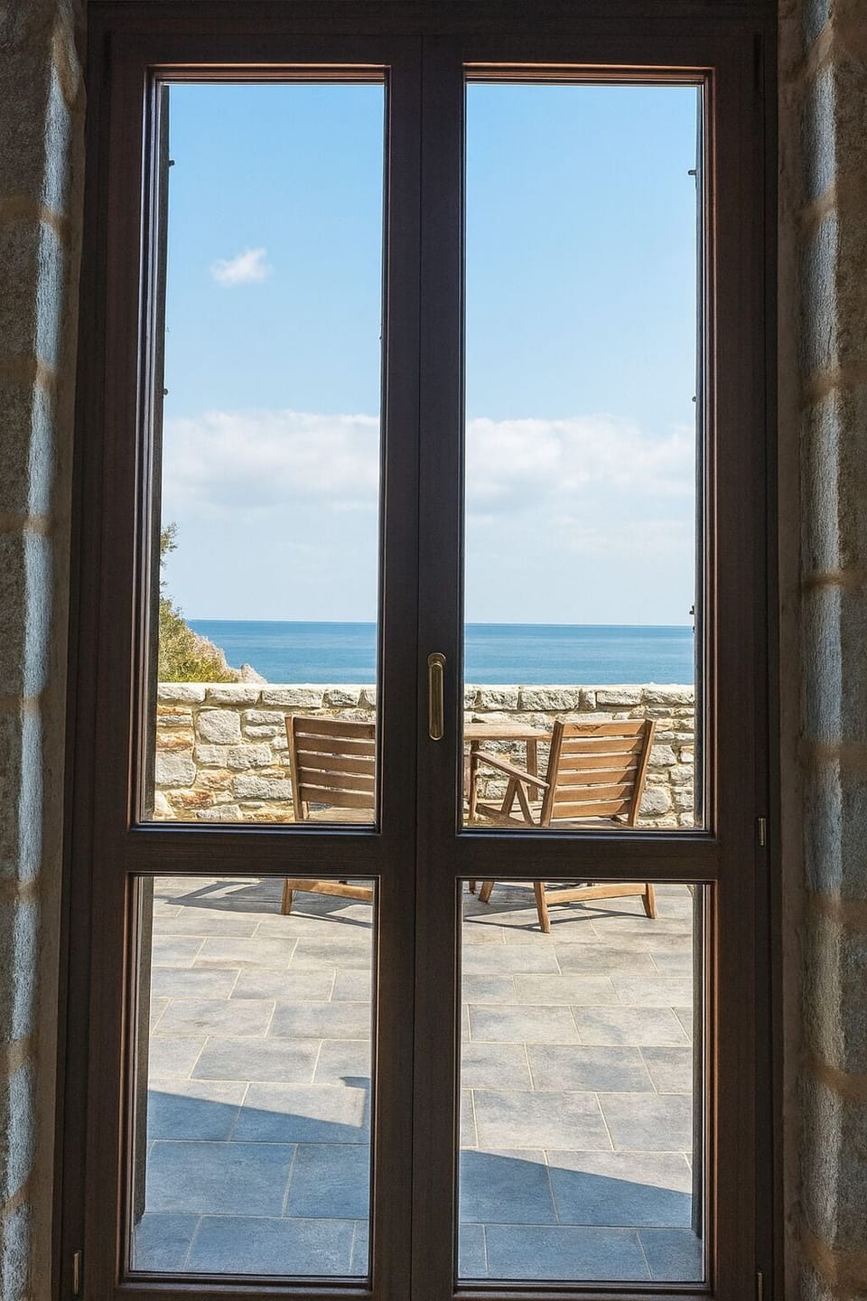 Double Room, Sea View | Hypo-allergenic bedding, free cribs/infant beds, free WiFi, bed sheets