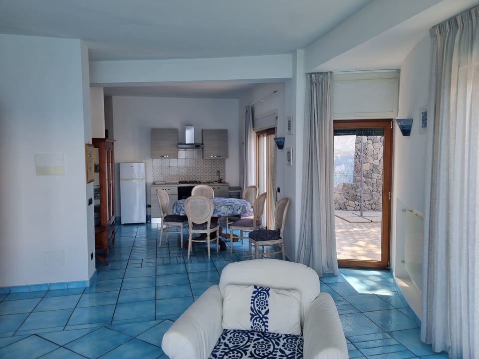 Senior Suite, Terrace, Sea View | Living area | LED TV