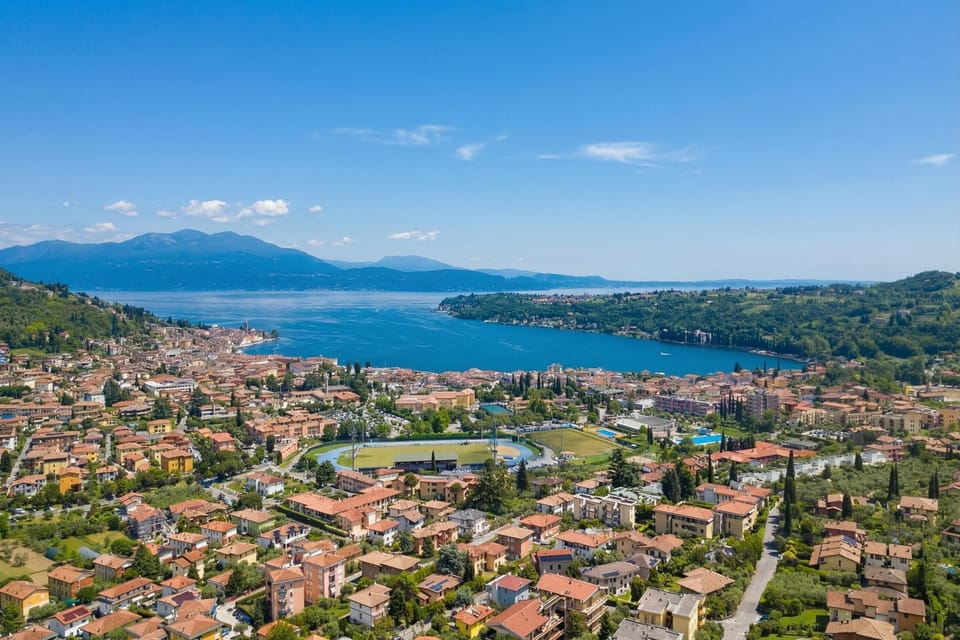 Family Villa, Multiple Bedrooms (Villa Alberti 900m from Garda lake) | Aerial view