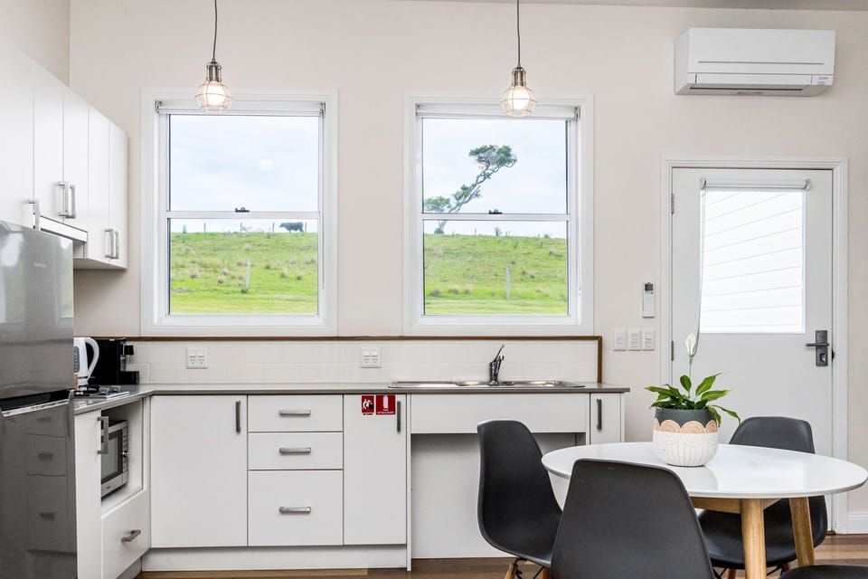 Accessible kitchen area in Forget Me Not Farm Cottage - Violet