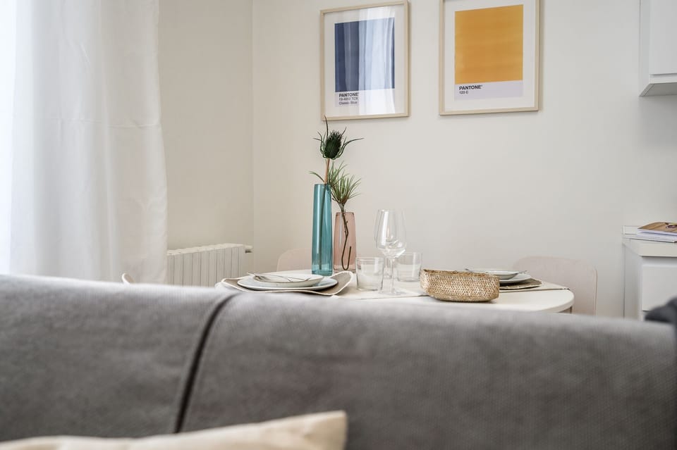 Apartment, 1 Bedroom | Living area | 49-inch Smart TV with digital channels, TV, Netflix