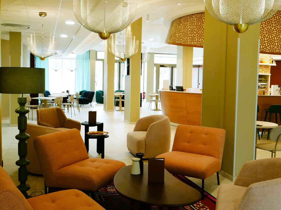 Lobby sitting area