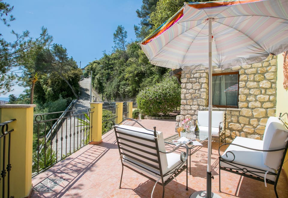 Family Villa, 3 Bedrooms, 2 Bathrooms, Mountainside (Villa Monte Enrico - With Pool) | Terrace/patio