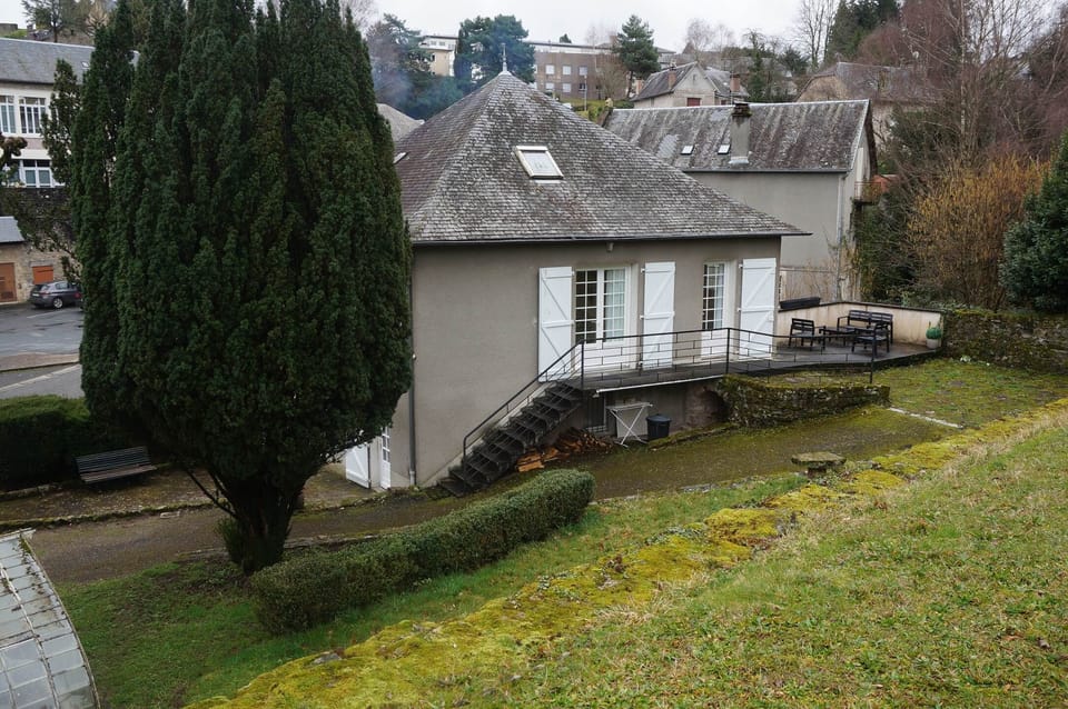 vue du jardin -terrasse