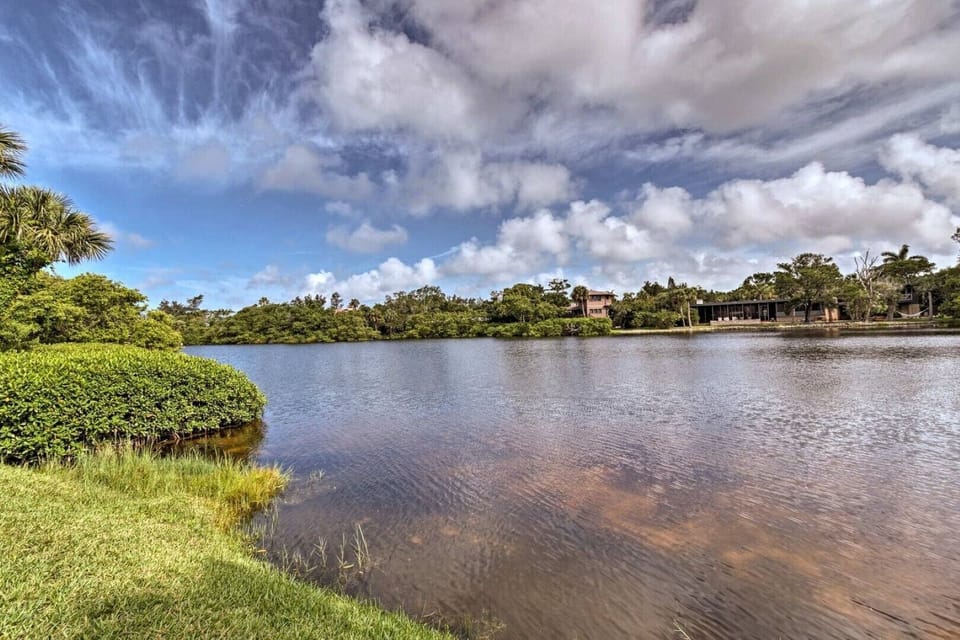 Pond on property