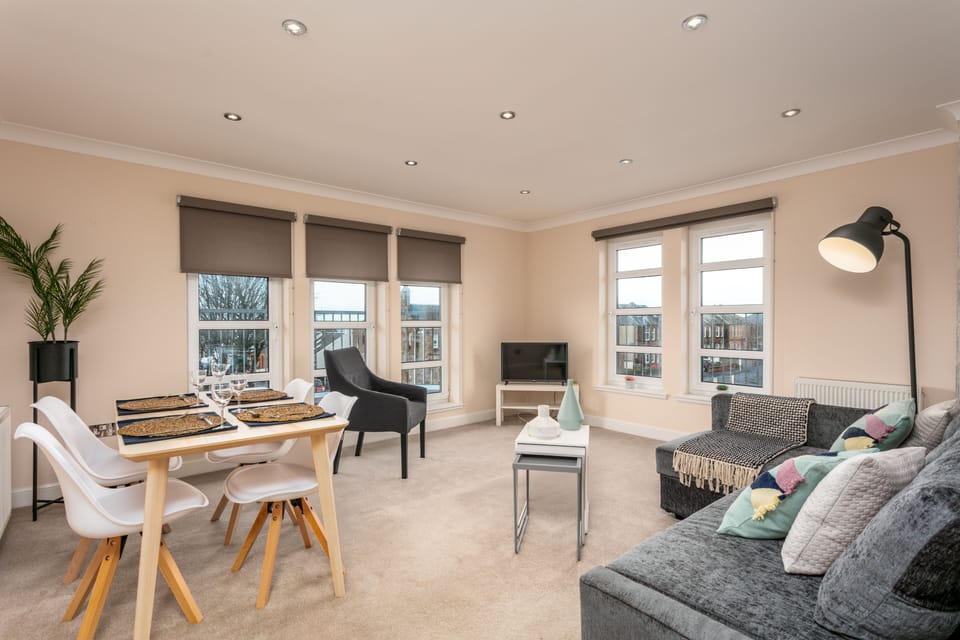 Classic Apartment, 2 Bedrooms, Non Smoking | Living area | Flat-screen TV, Netflix, streaming services