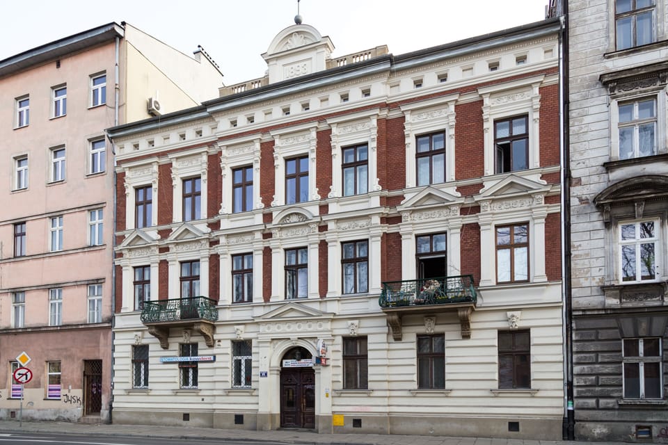 Front of the building