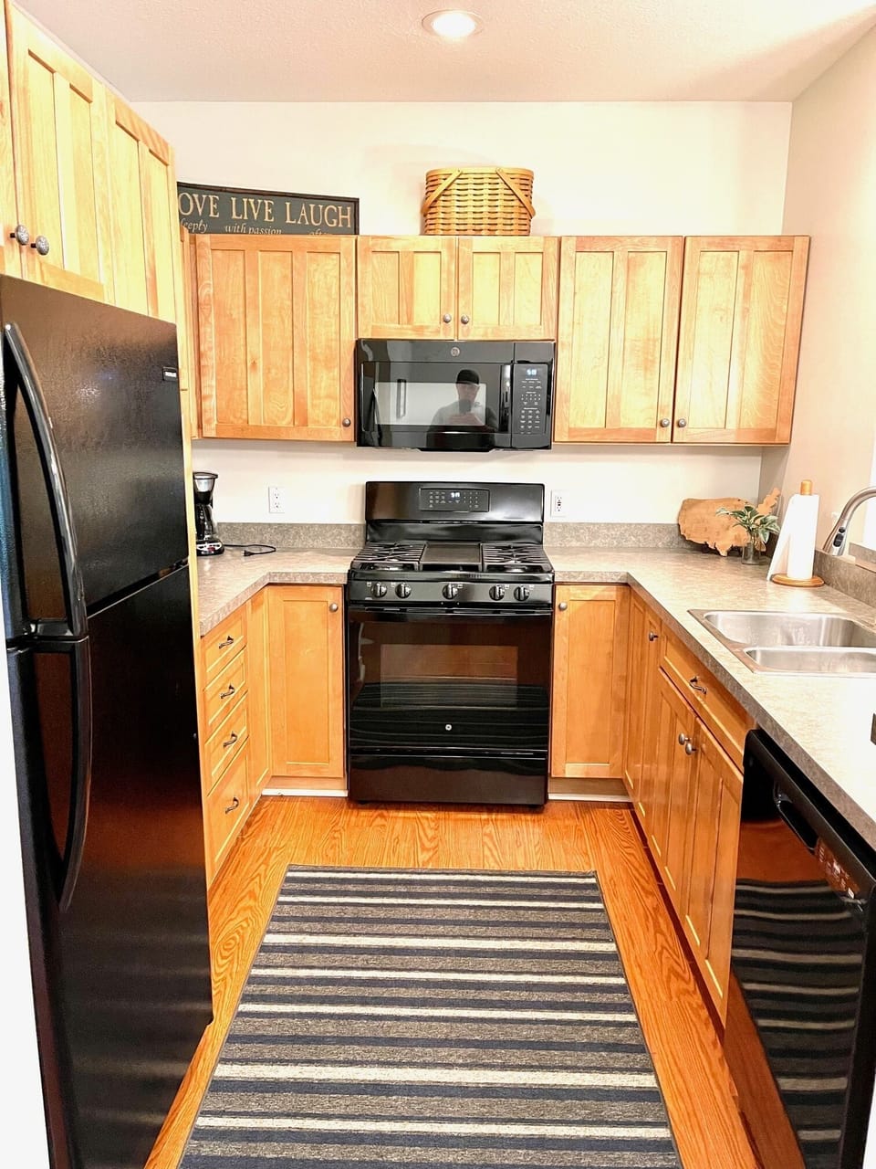 Kitchen with Brand New Appliances