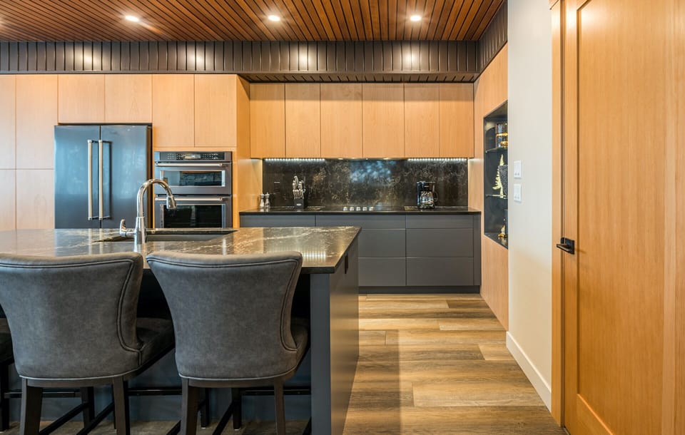 Lots of Cupboard Space and a Wall Oven for Easy Cooking
