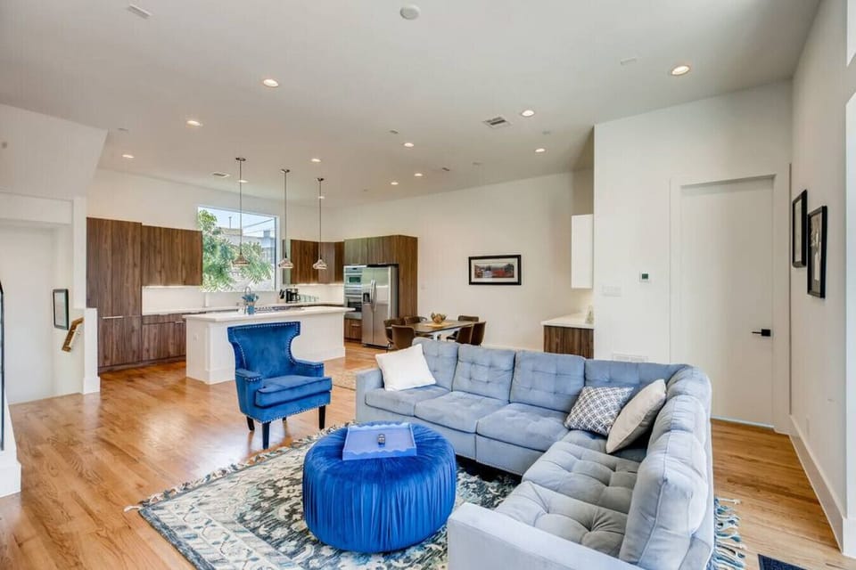 Living Room with Smart TV