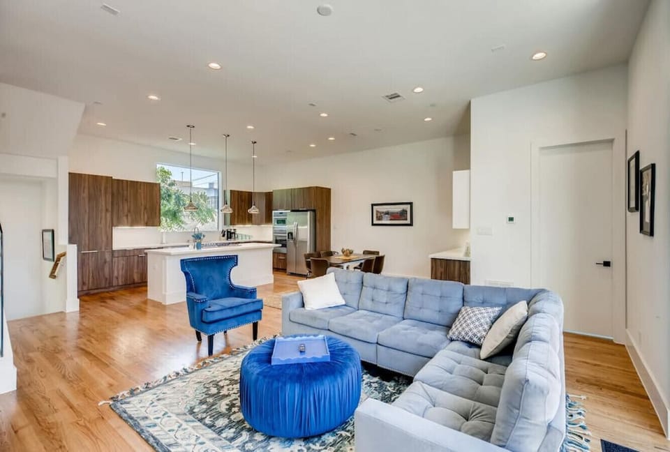 Living Room with Smart TV