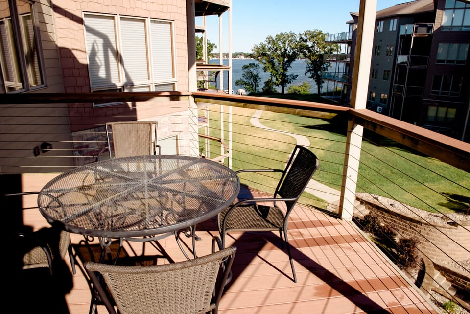 Lake view from deck 