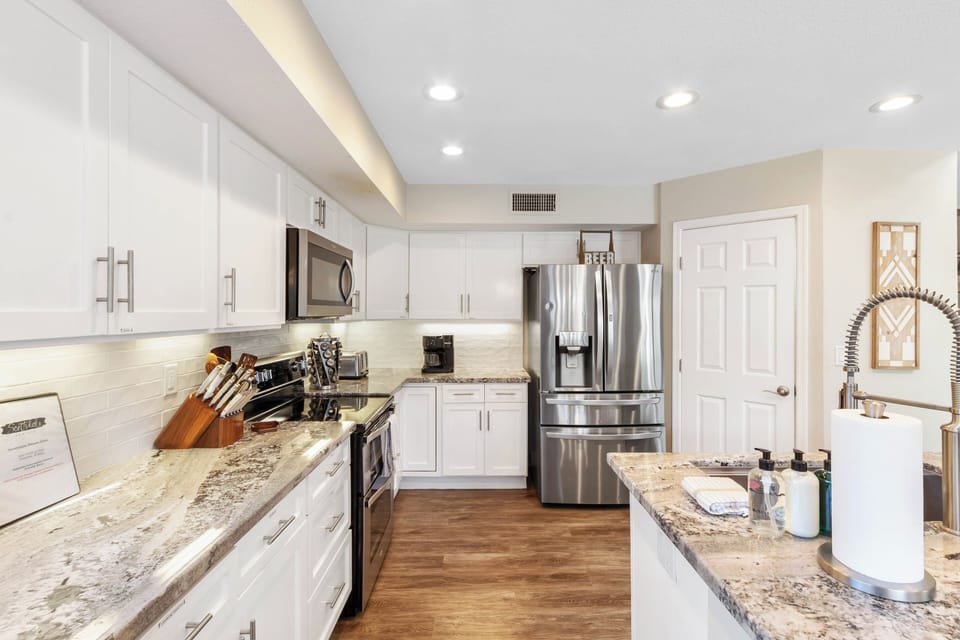 Chef's Kitchen Generously Stocked