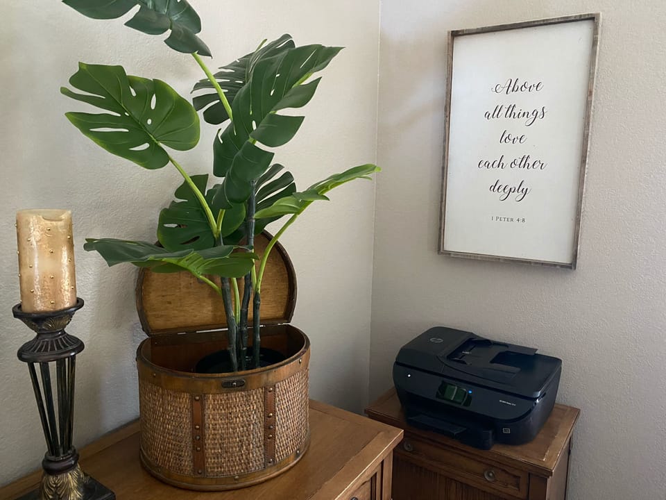 Wireless printer for your convenience 