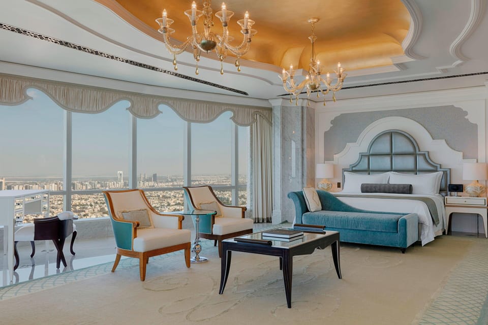 Suite, 1 Bedroom, Sea View | Minibar, in-room safe, individually decorated, desk