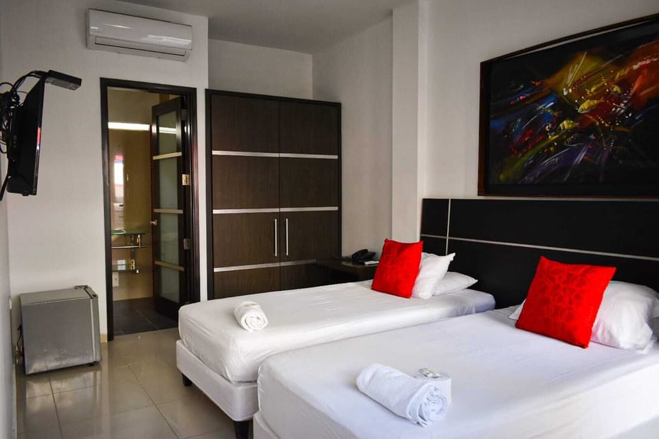 Standard Double Room | In-room safe, desk, free WiFi, bed sheets