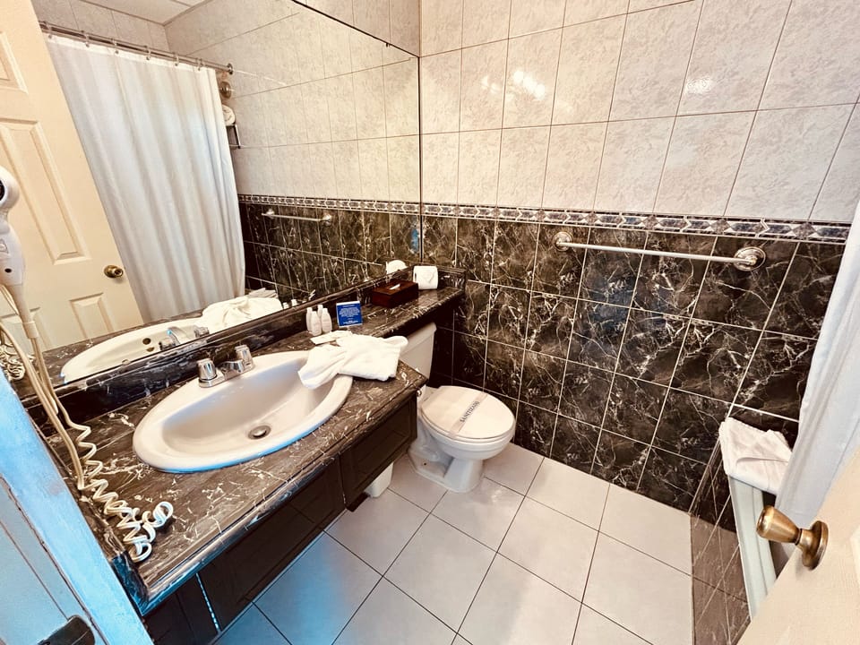Double Room | Bathroom | Towels, shampoo