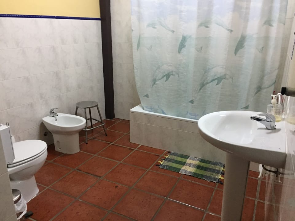 Twin Room | Bathroom | Bathtub, towels, toilet paper