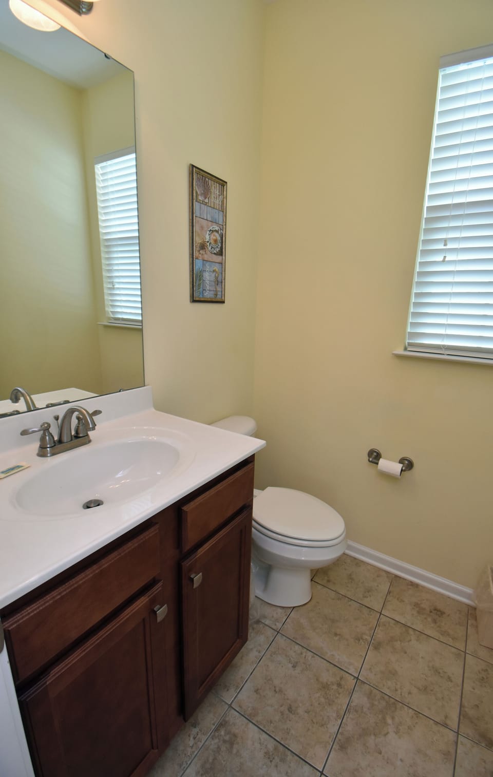 Half Bath Off Living Area