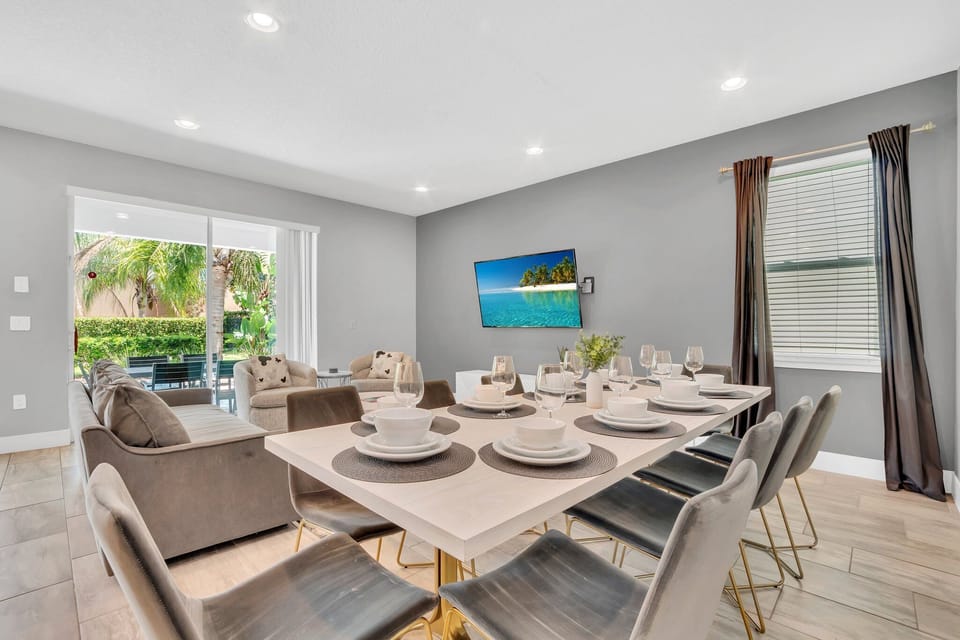Dining Extravaganza: Indulge in the opulence of our dining area, where the combination of lavish design and gourmet delights creates an extravagant dining experience.
