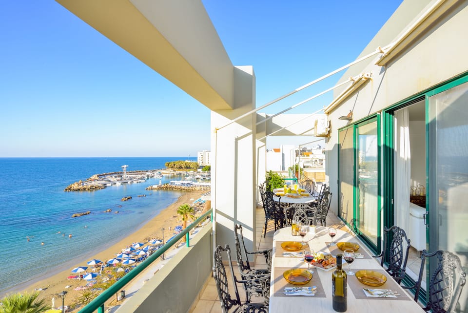 Apartment, 2 Bedrooms, Sea View | Balcony view