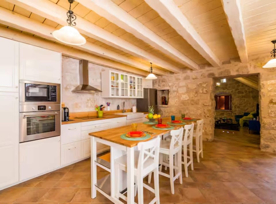 Villa (Two Bedroom House with Sea View) | Private kitchen | Fridge