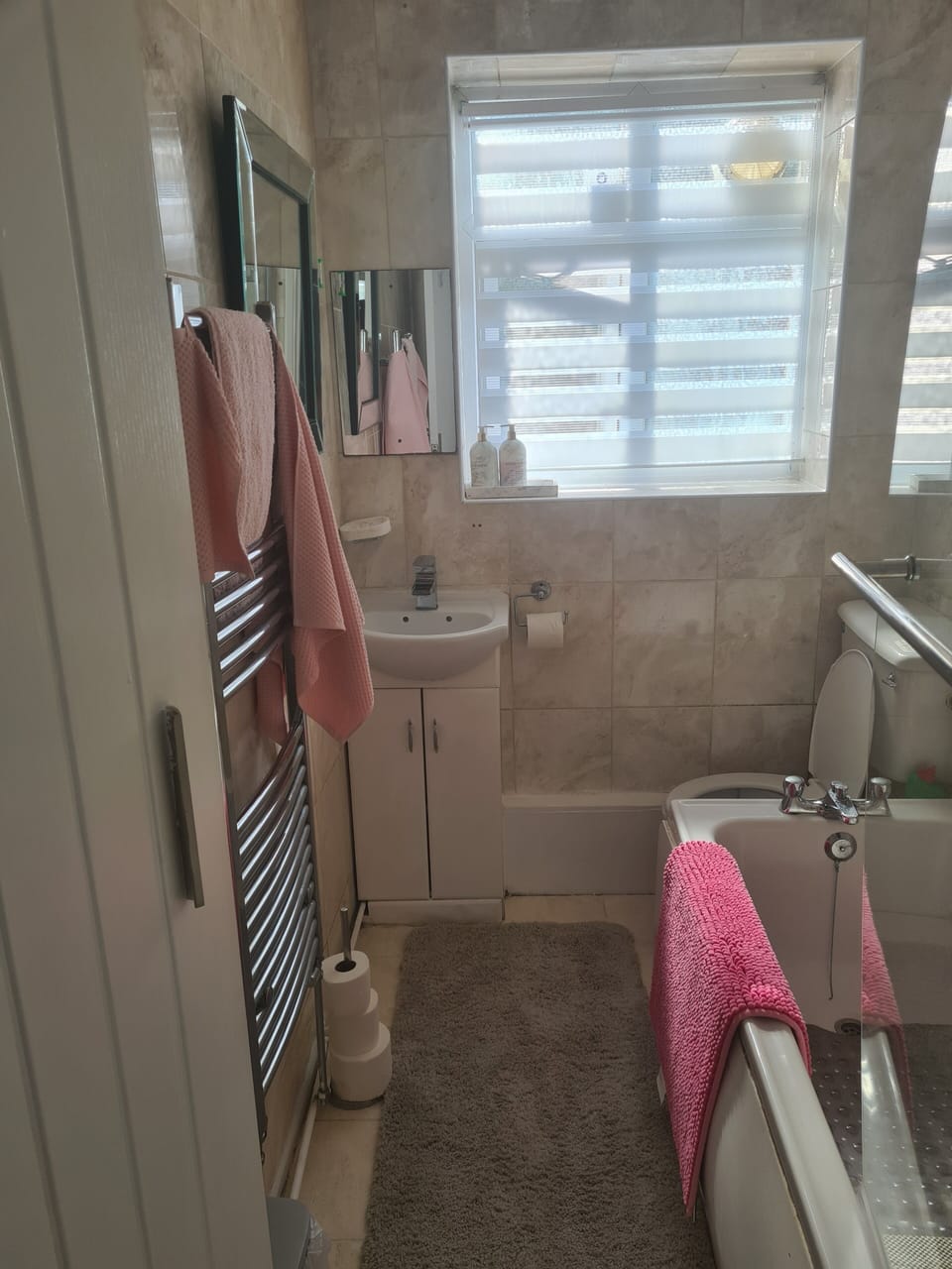 bathroom with shower