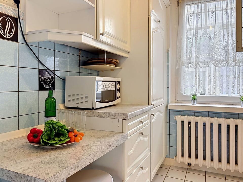 Kitchen, Countertop, Kitchen Appliance, Cabinetry, Major Appliance, Interior Design, Flooring, Furniture, Home Appliance, Room