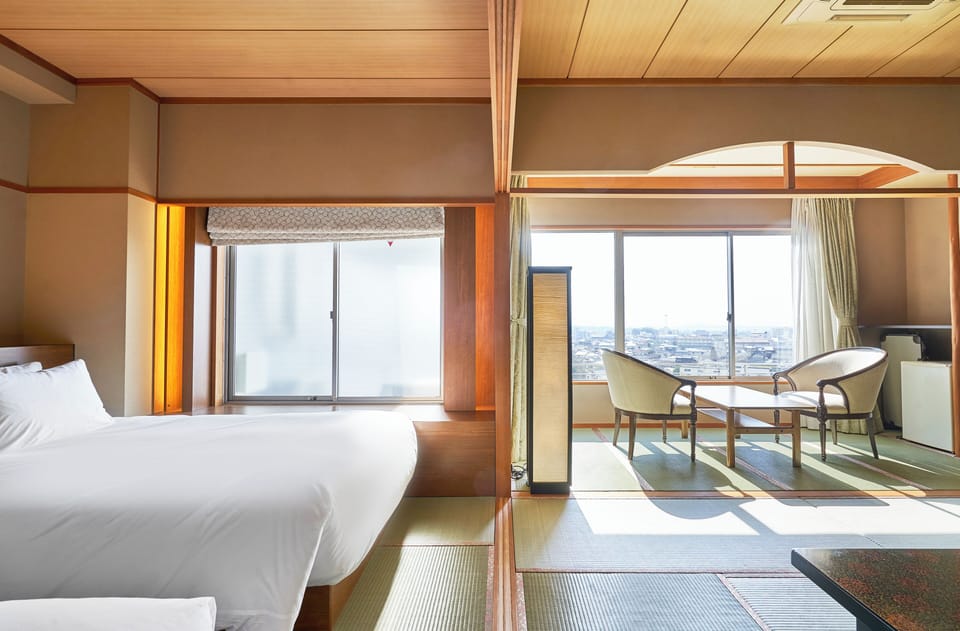 Japanese Style Room with Twin Bed, Non Smoking | Down comforters, in-room safe, soundproofing, WiFi (free)