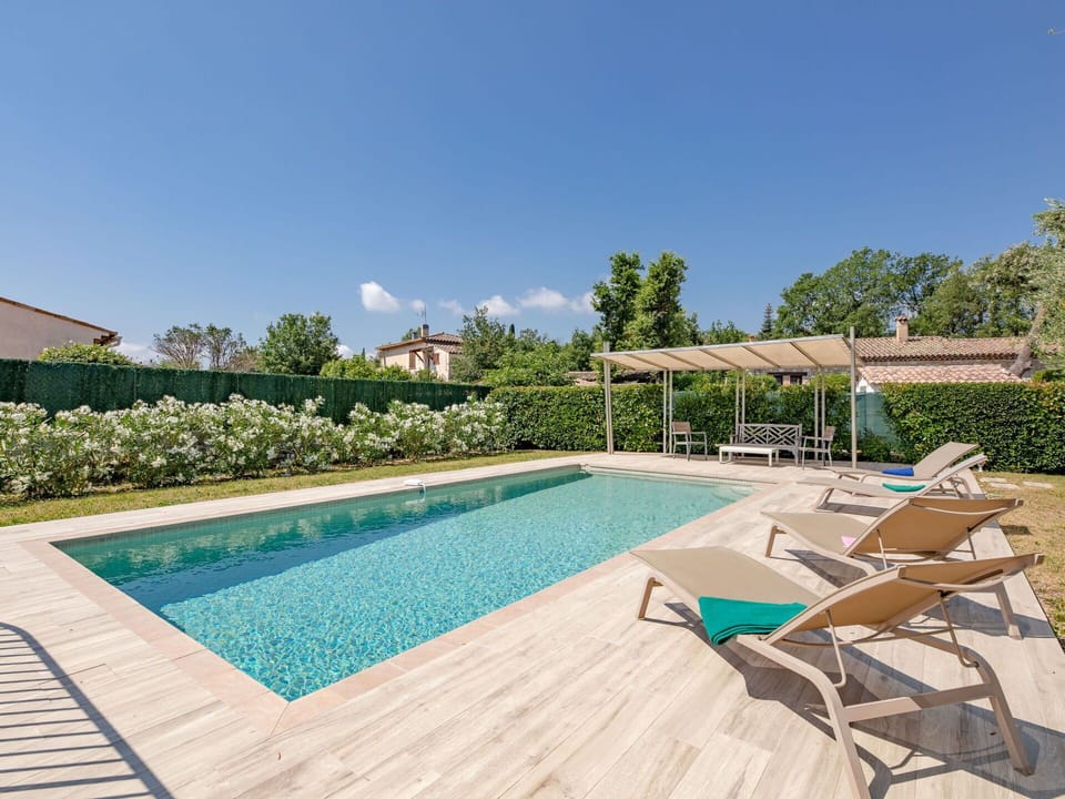 Water, Sky, Plant, Swimming Pool, Tree, Azure, Shade, Rectangle, Outdoor Furniture, Leisure