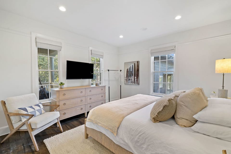2nd Floor Primary Suite - Furnished with a  California King Size Bed