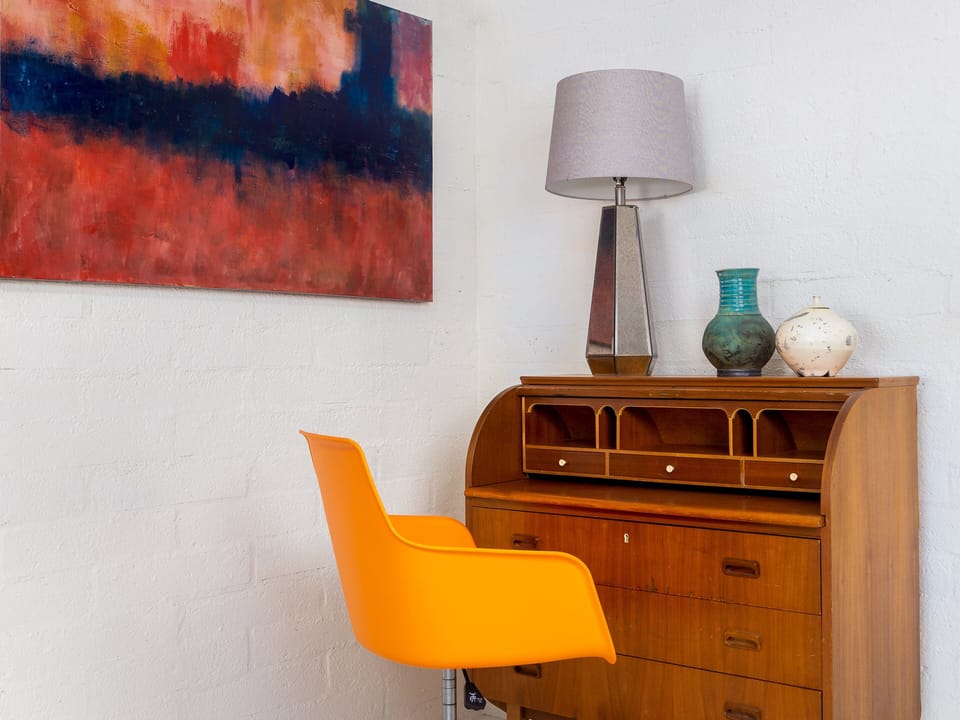 Desk for remote working/learning - plus hi-speed internet