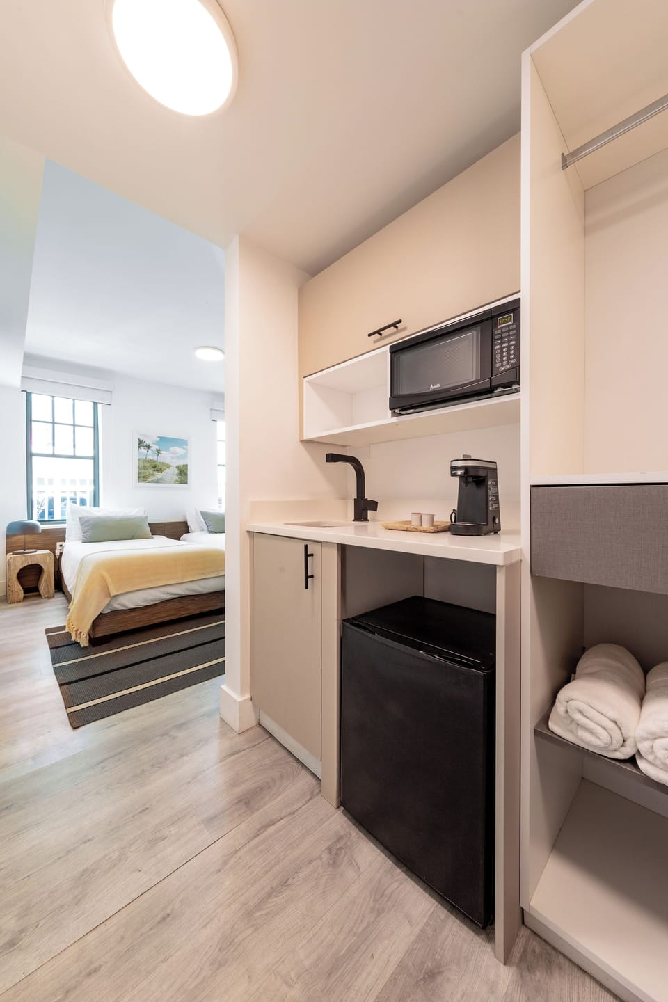 Standard Twin Room | Blackout drapes, iron/ironing board, free WiFi, bed sheets