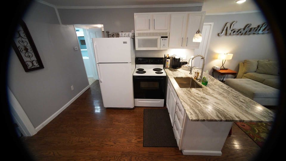 New Kitchen open to Living Room