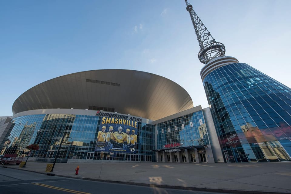 In town for a concert or a Predators game? Just 10 mins from Bridgestone Arena