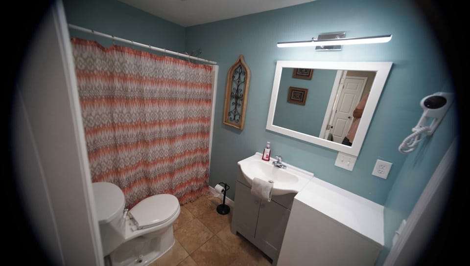 Bathroom private to Bedroom #3 and Hallway