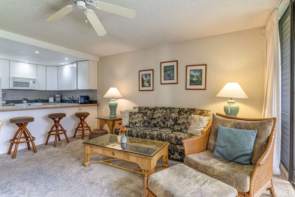 Comfortable Queen sofa sleeper for additional guests