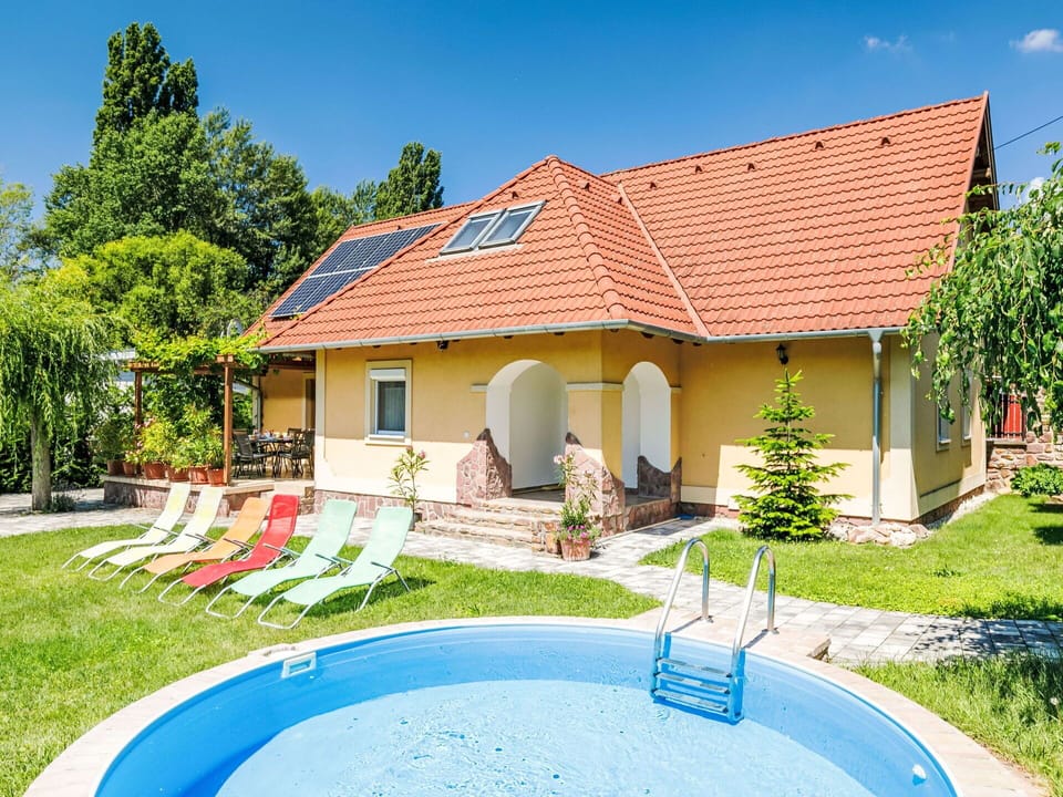 House, Roof, Home, Cottage, Garden, Backyard, Lawn, Swimming Pool, Farmhouse, Estate
