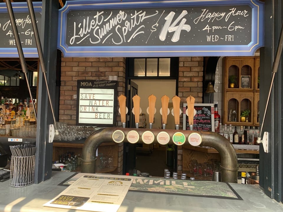 Great beers on tap at FishMarket