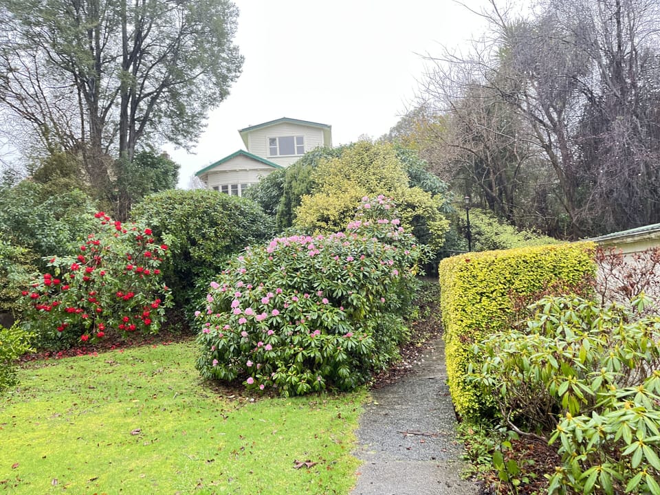 street view of the house and garden