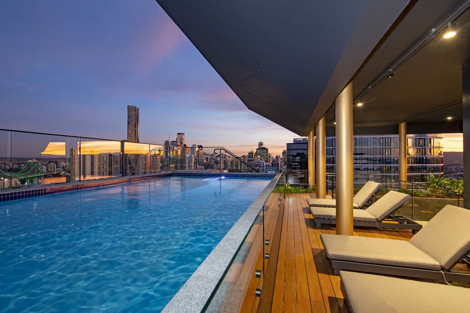 Rooftop pool