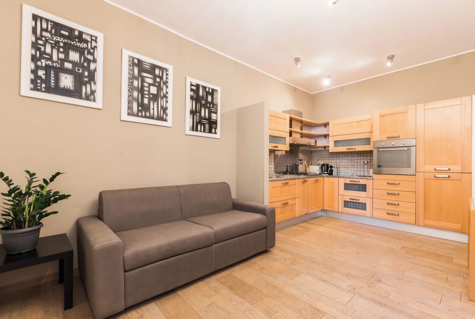 Standard Apartment | Premium bedding, down comforters, desk, laptop workspace