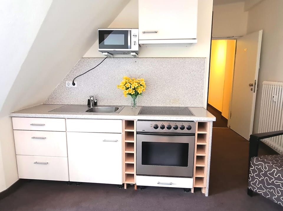 Family Apartment, 2 Bedrooms (Excl. 25 Euro Cleaning Fee) | Private kitchenette | Electric kettle